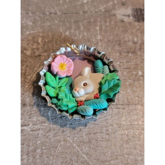 Hallmark holiday bunny 1994 ornament Xmas decor - Picture 5 of 5